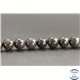 Perles en opale noire d'Australie - Rondes/6mm - Grade A