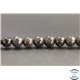 Perles en opale noire d'Australie - Rondes/6mm - Grade A