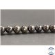 Perles en opale noire d'Australie - Rondes/6mm - Grade A