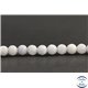 Perles en calcite bleue du Brésil - Rondes/6mm - Grade A