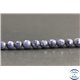 Perles facettées en saphir de Birmanie - Rondes/6mm - Grade A