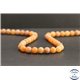 Perles en calcite orange de Russie - Rondes/8mm - Grade A