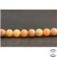 Perles en calcite orange de Russie - Rondes/8mm - Grade A