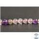 Perles en quartz super 7 de Madagascar - Rondes/8mm - Grade A