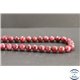 Perles facettées en rubis de Birmanie - Rondes/8mm - Grade A