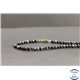 Perles en onyx noir du Brésil - Rondes/4mm - Grade A