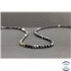 Perles en onyx noir du Brésil - Rondes/4mm - Grade A