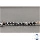 Perles en onyx noir du Brésil - Rondes/4mm - Grade A