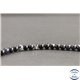 Perles en onyx noir du Brésil - Rondes/4mm - Grade A