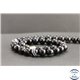 Perles en onyx noir du Brésil - Rondes/10mm - Grade A