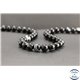 Perles en onyx noir du Brésil - Rondes/10mm - Grade A