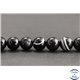 Perles en onyx noir du Brésil - Rondes/10mm - Grade A