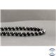 Perles en onyx noir du Brésil - Rondes/8mm - Grade A