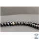 Perles en onyx noir du Brésil - Rondes/8mm - Grade A