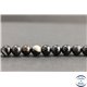 Perles en onyx noir du Brésil - Rondes/8mm - Grade A