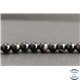 Perles en onyx noir du Brésil - Rondes/8mm - Grade A