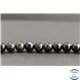 Perles en onyx noir du Brésil - Rondes/8mm - Grade A