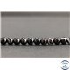 Perles en onyx noir du Brésil - Rondes/6mm - Grade A
