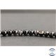 Perles en onyx noir du Brésil - Rondes/6mm - Grade A