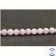 Perles en kunzite de Madagascar - Rondes/6mm - Grade A+