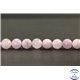 Perles en kunzite de Madagascar - Rondes/8mm - Grade A+