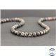 Perles en opale marron d'Afrique - Rondes/6mm - Grade AB+