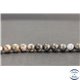 Perles en opale marron d'Afrique - Rondes/6mm - Grade AB+