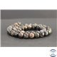 Perles en opale marron d'Afrique - Rondes/8mm - Grade AB+