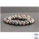 Perles en opale marron d'Afrique - Rondes/8mm - Grade AB+