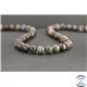 Perles en opale marron d'Afrique - Rondes/8mm - Grade AB+