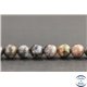 Perles en opale marron d'Afrique - Rondes/8mm - Grade AB+