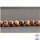 Perles en bois de padouk d'Afrique - Rondes/8mm