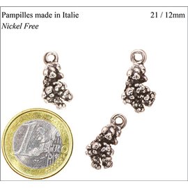 Apprêts Pampilles qualité premium - 20 mm - Argenté