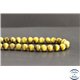 Perles en oeil de tigre doré - Rondes/8mm - Grade A+