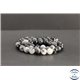 Perles en quartz rutile noir du Brésil - Rondes/8mm - Grade AA