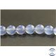 Perles en calcédoine océan du Brésil - Rondes/8mm - Grade A