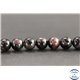 Perles en grenat de Russie - Rondes/8mm - Grade AB+