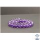 Perles en améthyste d'Uruguay - Rondes/8mm - Grade AA