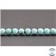 Perles en turquoise HuBei - Rondes/5.5mm - Grade AB+