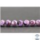 Perles en lépidolite de Russie - Rondes/8.5mm - Grade AA