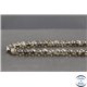 Perles en quartz fumé du Brésil - Rondes/8mm - Grade AA