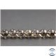 Perles en quartz fumé du Brésil - Rondes/8mm - Grade AA