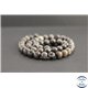 Perles en sodalite syénite des USA - Rondes/8.5mm - Grade A