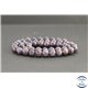 Perles en iolite sanguine d'Inde - Rondes/7.5mm - Grade AA