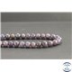 Perles en iolite sanguine d'Inde - Rondes/7.5mm - Grade AA