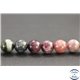 Perles en tourmaline pastèque du Brésil - Rondes/8.5mm - Grade AA