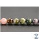 Perles en tourmaline pastèque du Brésil - Rondes/8.5mm - Grade AA