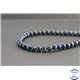 Perles en azurite d'Afrique du Sud - Rondes/6mm - Grade AA