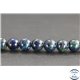 Perles en azurite d'Afrique du Sud - Rondes/8mm - Grade AA