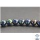 Perles en azurite d'Afrique du Sud - Rondes/8mm - Grade AA